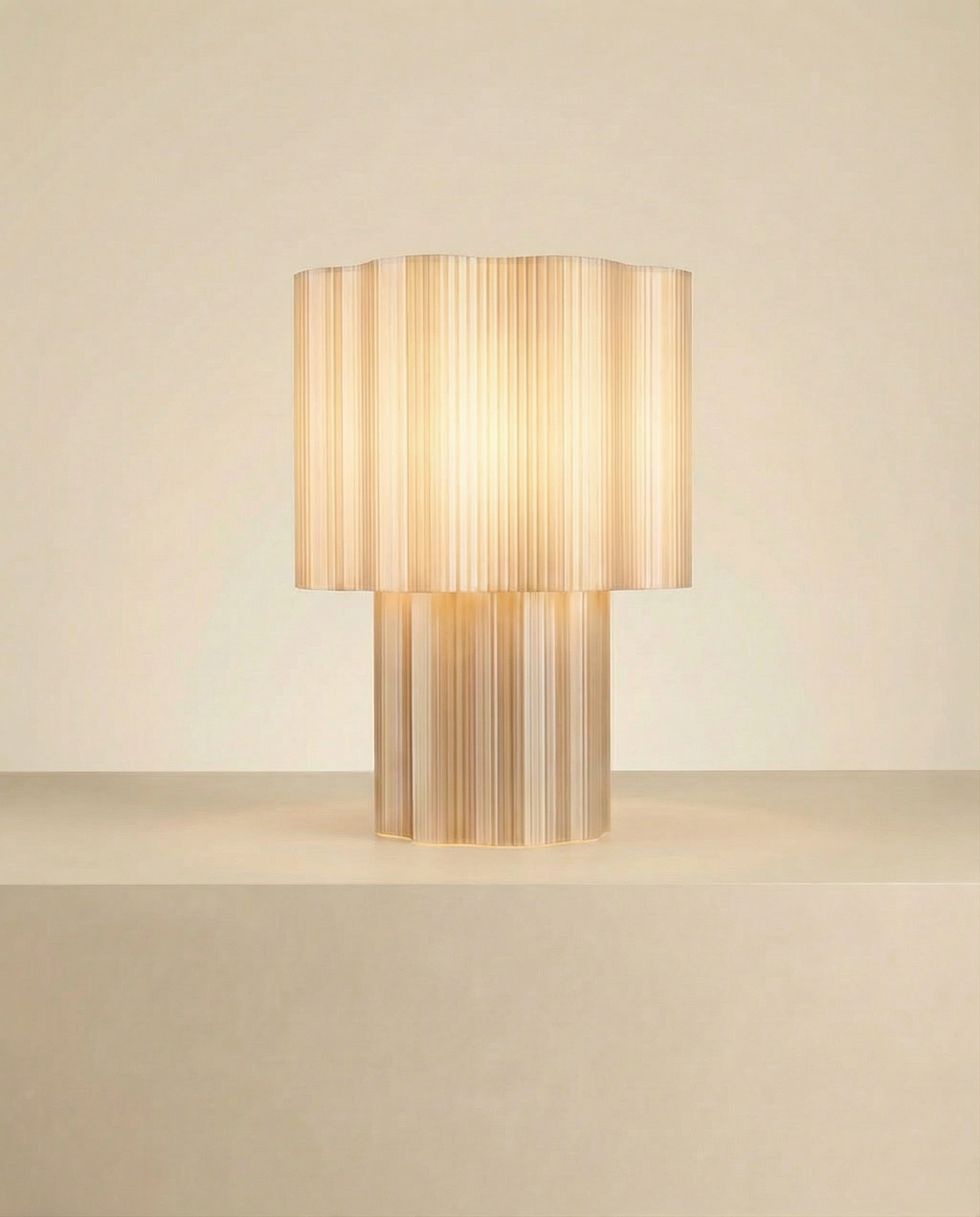 Sand Ripple Table Lamp