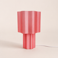 Blush Ripple Table Lamp